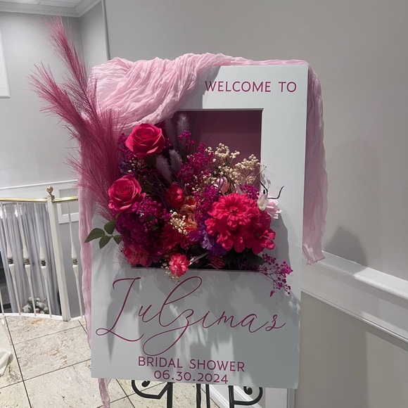 Bridal shower Welcome Sign